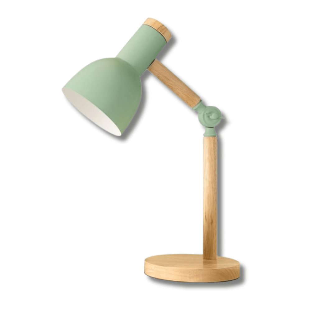 Justerbar Sengelampe I Træ - Led Læselampe - Skrivebordslampe Lamps Danmarkmode.dk