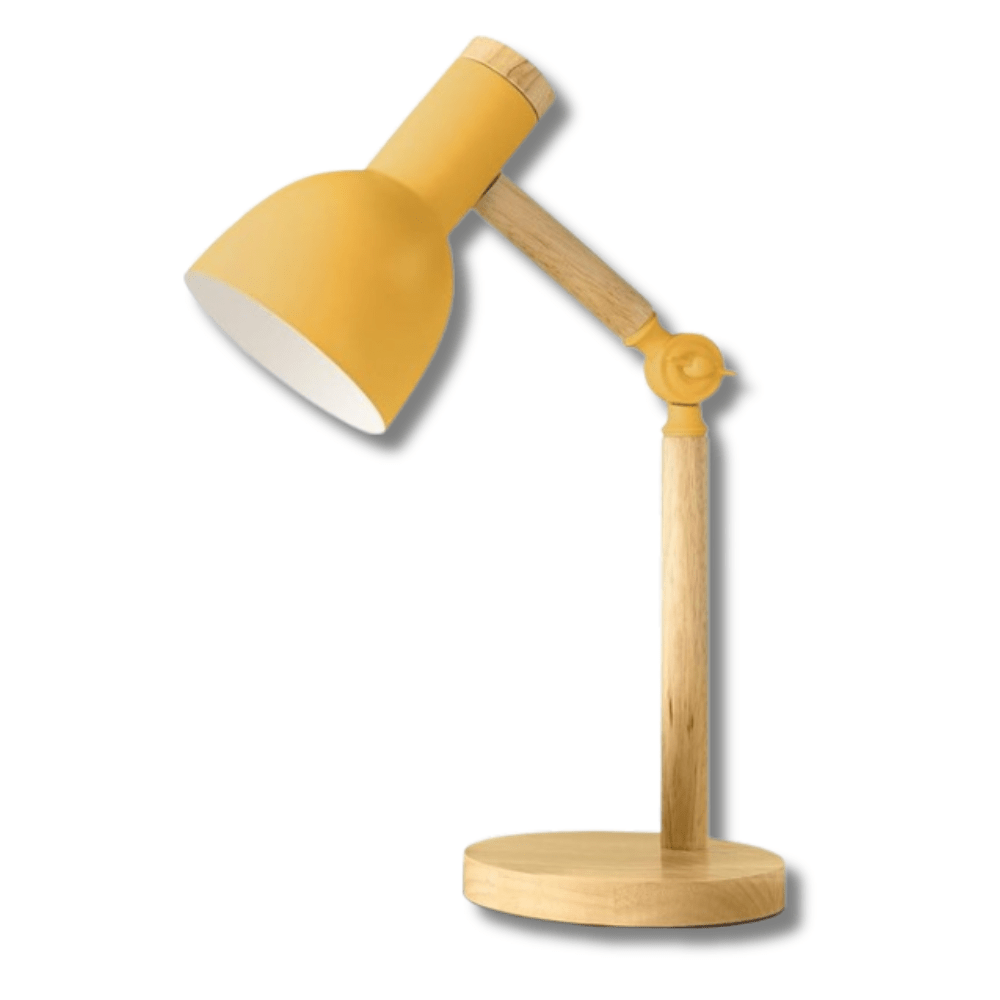 Justerbar Sengelampe I Træ - Led Læselampe - Skrivebordslampe Lamps Danmarkmode.dk