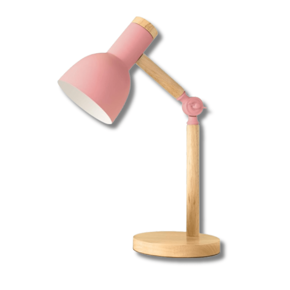 Justerbar Sengelampe I Træ - Led Læselampe - Skrivebordslampe Lamps Danmarkmode.dk
