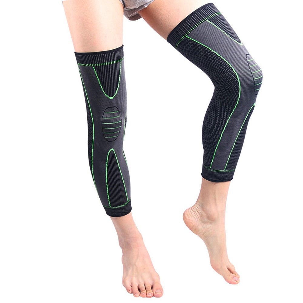Knæbandage Kompression 2-Pak - Justerbar, Smertefri, Unisex, Sport, Fitness Knee Braces Danmarkmode.dk