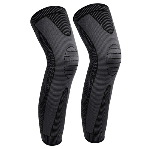 Knæbandage Kompression 2-Pak - Justerbar, Smertefri, Unisex, Sport, Fitness Knee Braces Danmarkmode.dk