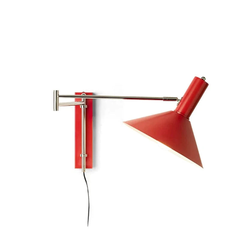 Konisk Jern Justerbar Arm Væglampe Soveværelse - Plug In - Moderne - LED Pære Wall Light Fixtures Danmarkmode.dk