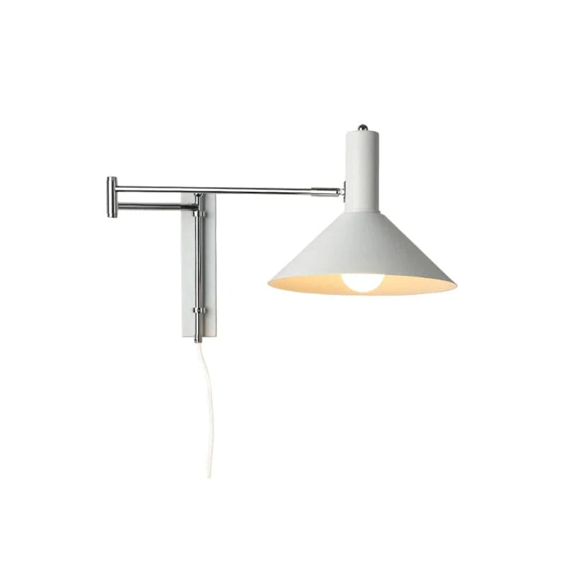 Konisk Jern Justerbar Arm Væglampe Soveværelse - Plug In - Moderne - LED Pære Wall Light Fixtures Danmarkmode.dk