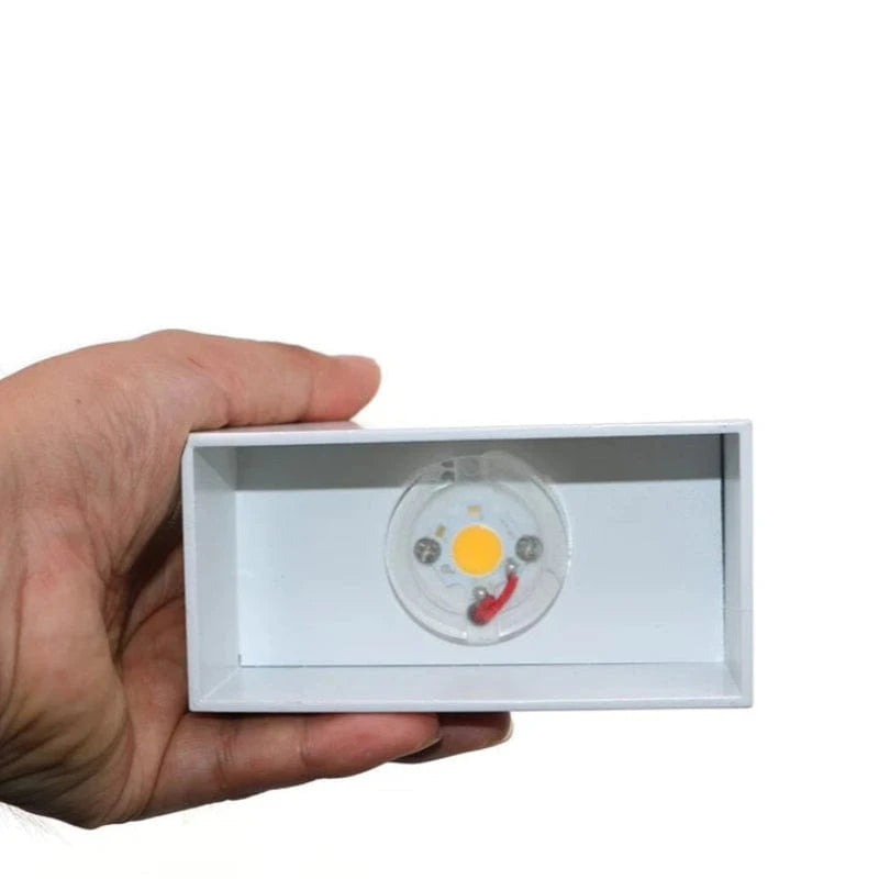 Kubus Led Væglampe - Indendørs - Aluminium - LED Pærer Wall Light Fixtures Danmarkmode.dk