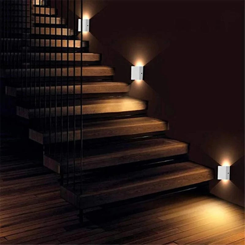 Kubus Led Væglampe - Indendørs - Aluminium - LED Pærer Wall Light Fixtures Danmarkmode.dk