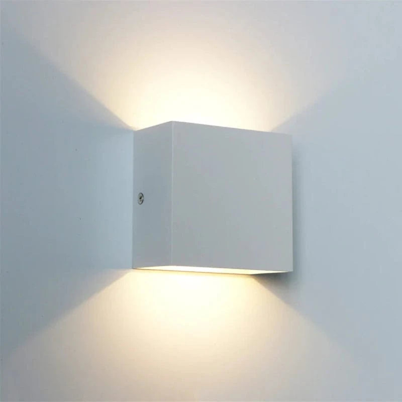 Kubus Led Væglampe - Indendørs - Aluminium - LED Pærer Wall Light Fixtures Danmarkmode.dk