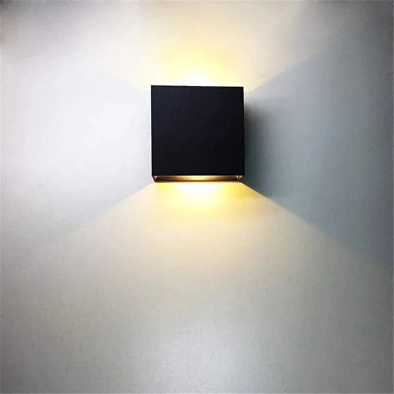 Kubus Led Væglampe - Indendørs - Aluminium - LED Pærer Wall Light Fixtures Danmarkmode.dk