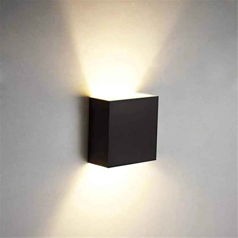 Kubus Led Væglampe - Indendørs - Aluminium - LED Pærer Wall Light Fixtures Danmarkmode.dk