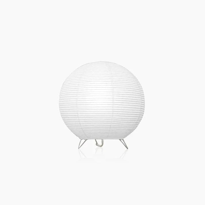 Kugle Japandi Rispapir Lantern - Bordlampe - Wabi Sabi - 25cm Table Lamp Danmarkmode.dk