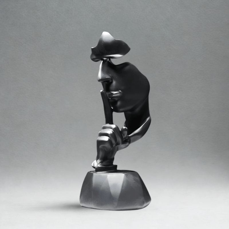 Kunstnerisk Abstrakt Ansigt Skulptur - Figurer - Boligindretning Sculptures & Statues Danmarkmode.dk