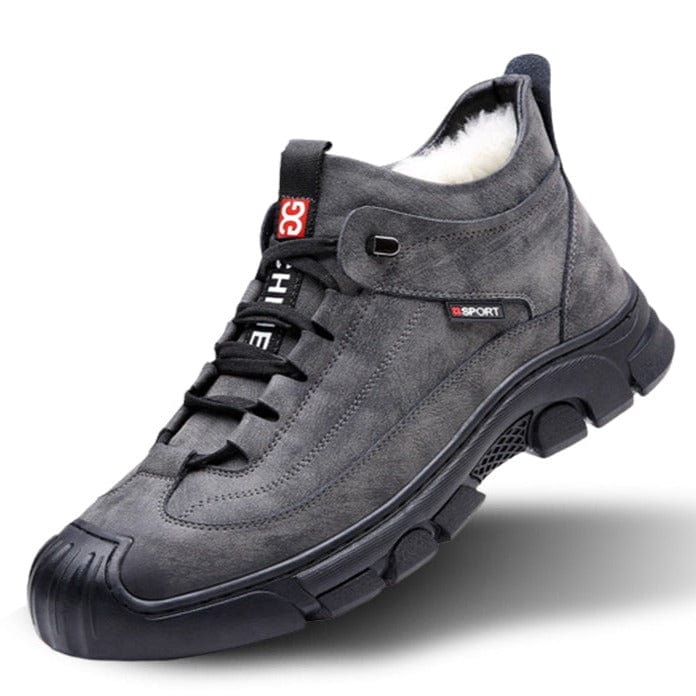 Læder Sneakers Herre Komfortable Casual Sko Outdoor Shoes Danmarkmode.dk