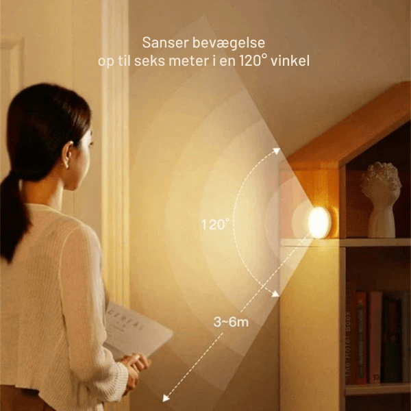 LED Bevægelsessensor Lys - Væglampe - Genopladelig Lampe - Magnet Wall Light Fixtures Danmarkmode.dk