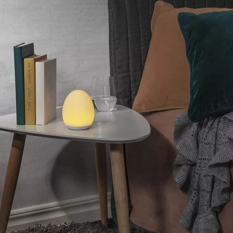 LED Natlys Touch-lampe - moderne stil, justerbar lysstyrke, varm hvid, belysning til boligindretning, energieffektiv dan gan Danmarkmode.dk