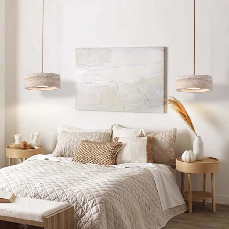 LED Pendellampe, 20cm, Sten, Moderne Hängelampe, Innenbeleuchtung, Designerlicht, Lichtquelle, für Wohnräume, Skandinavischer Stil Danmarkmode