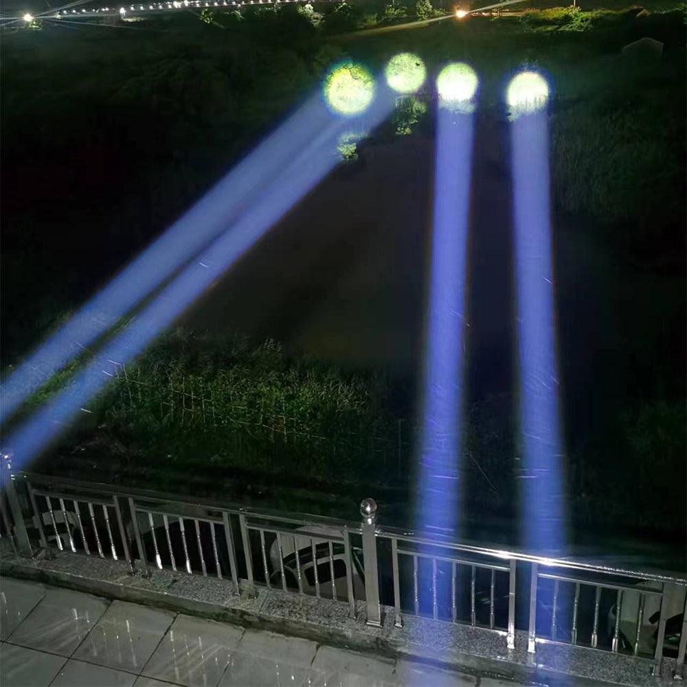 Lommelygte kraftig - Led - 10000 lumen – Genopladelig Flashlights Danmarkmode.dk