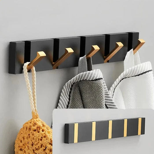 Luksus Sammenklappelig Vægkrog - Kompakt - Rustfrit Stål - Kraftig Wall Hooks Danmarkmode.dk