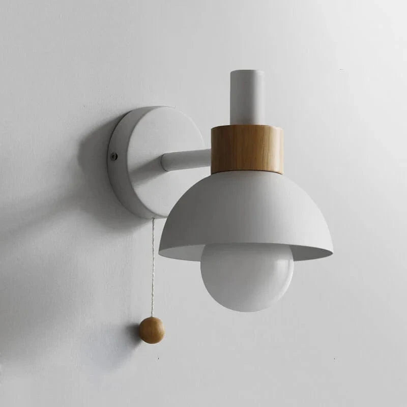 Macaron Moderne Væglampe med Træk Ledningen - Matte - Aluminium - Boligindretning Wall Light Fixtures Danmarkmode.dk