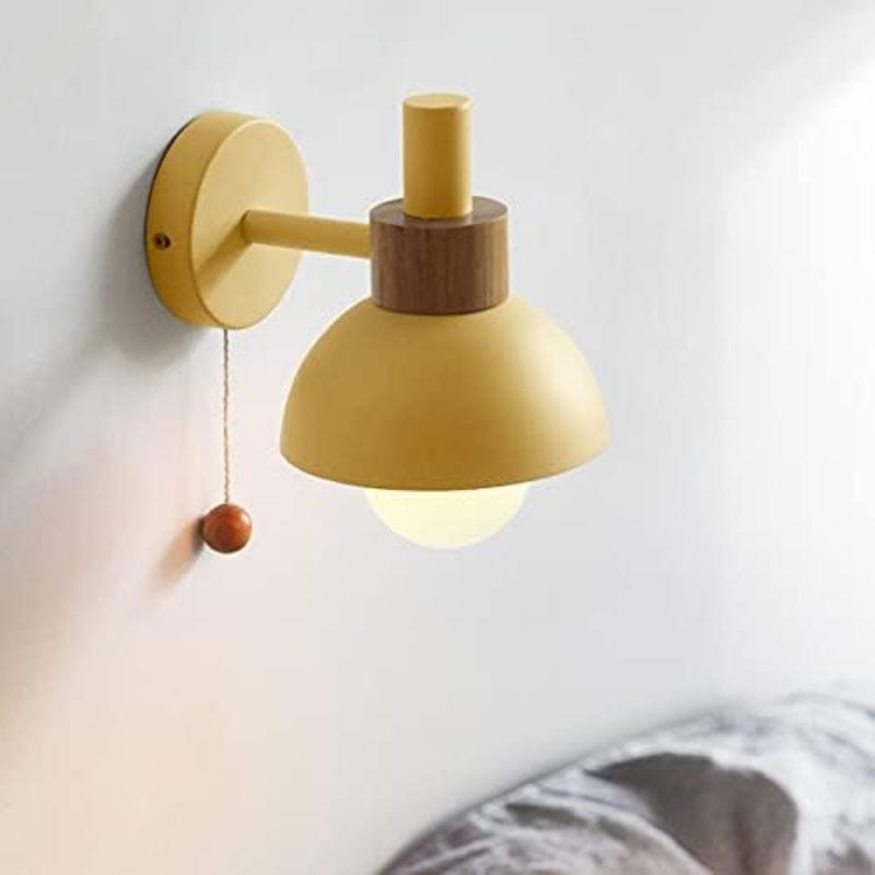Macaron Moderne Væglampe med Træk Ledningen - Matte - Aluminium - Boligindretning Wall Light Fixtures Danmarkmode.dk