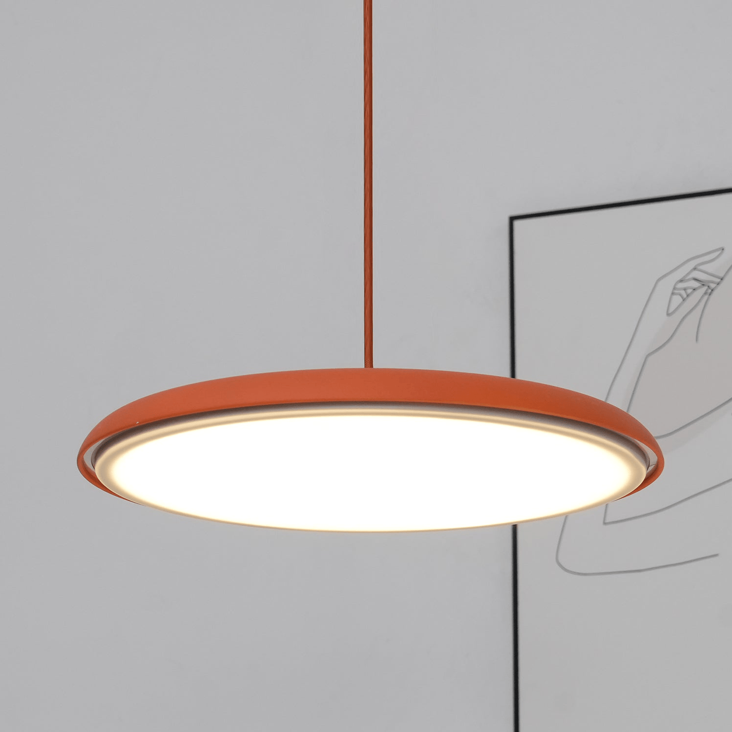 Macaron Pendel Lampe - Modern Design - Væglampe - Indendørs - Metal - LED Ceiling lamps Danmarkmode.dk