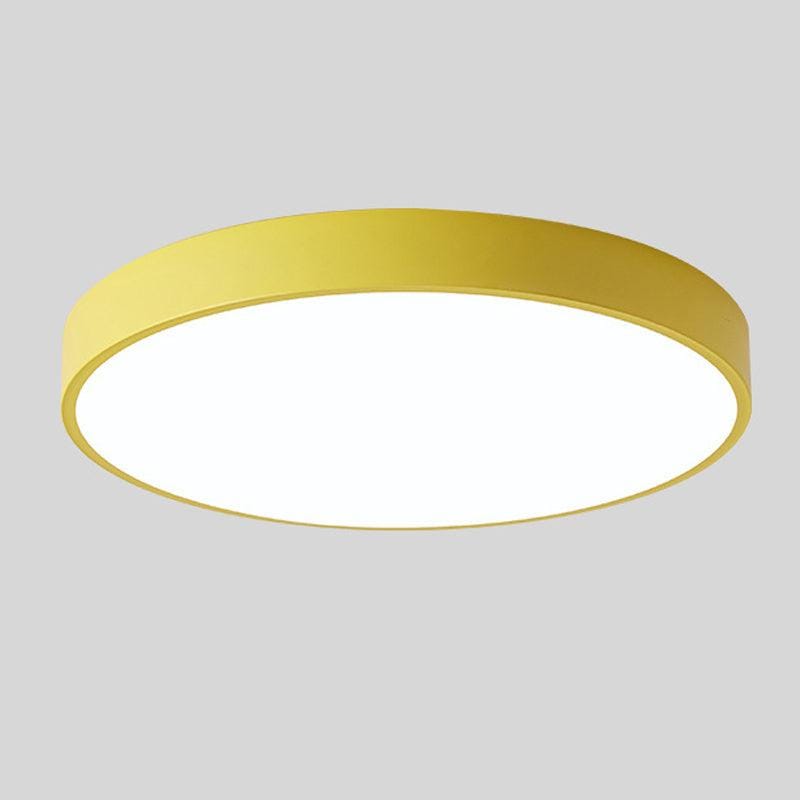 Macaron Rund Loftslampe I Træ Ceiling Light Danmarkmode.dk
