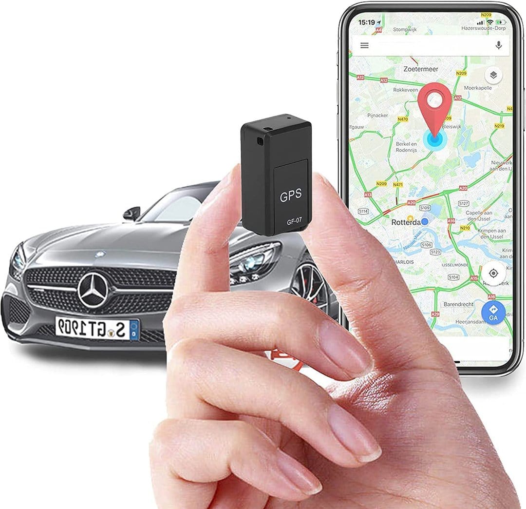 Magnetisk mini GPS-tracker - kompakt, vandafvisende, til bil og kæledyr, sort, nem at bruge, GPS-tracking GPS Tracking Device Danmarkmode.dk