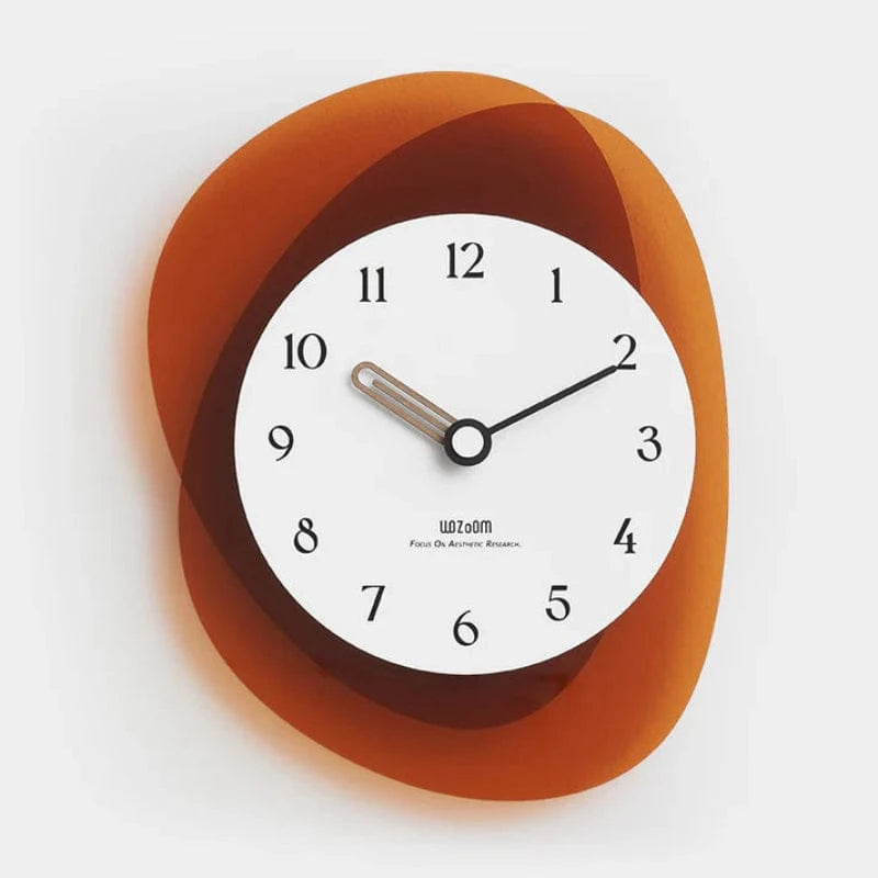 Moderne Abstrakt Lydløst Vægur - Analogt - Vægkunst - Boligindretning Wall Clock Danmarkmode.dk