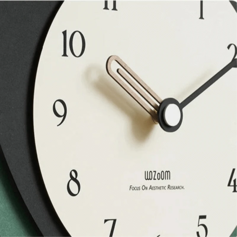 Moderne Abstrakt Lydløst Vægur - Analogt - Vægkunst - Boligindretning Wall Clock Danmarkmode.dk