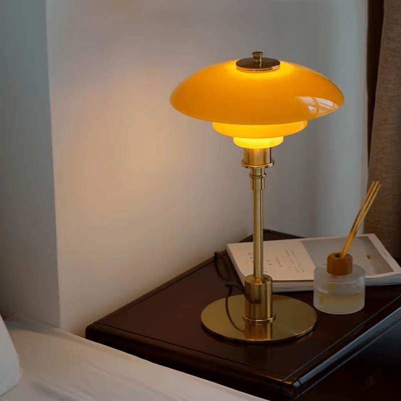 Moderne bordlampe – LED – Ø28×H47 cm – Minimalistisk design & stemningslys Table Lamps Danmarkmode