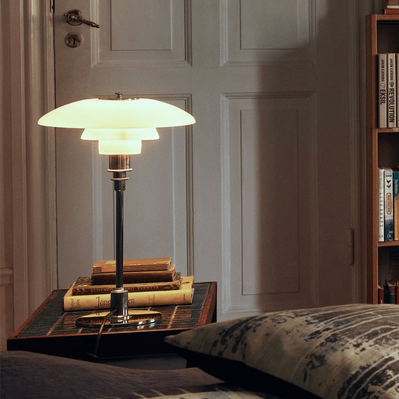 Moderne bordlampe – LED – Ø28×H47 cm – Minimalistisk design & stemningslys Table Lamps Danmarkmode