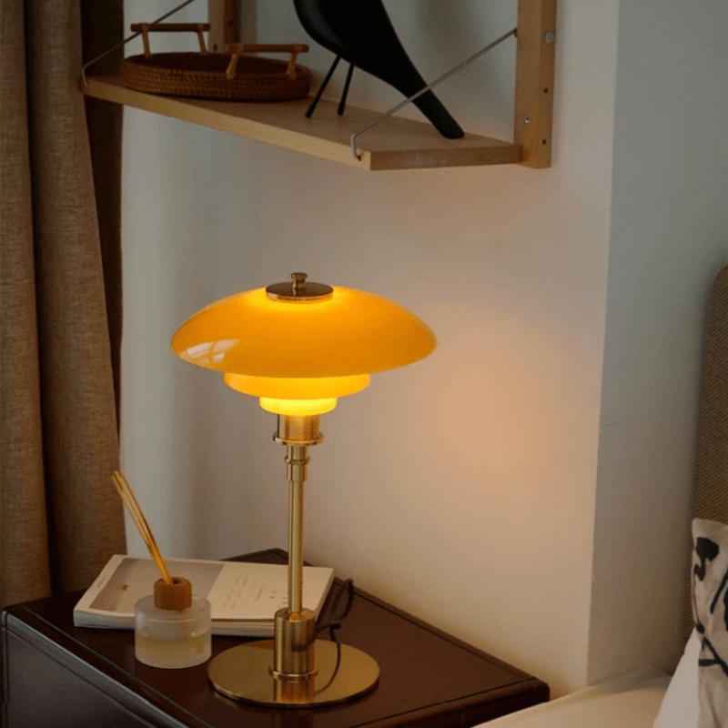 Moderne bordlampe – LED – Ø28×H47 cm – Minimalistisk design & stemningslys Table Lamps Danmarkmode