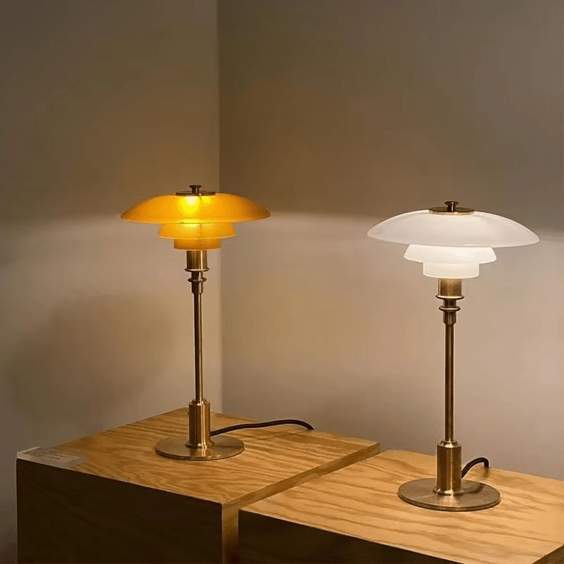 Moderne bordlampe – LED – Ø28×H47 cm – Minimalistisk design & stemningslys Table Lamps Danmarkmode