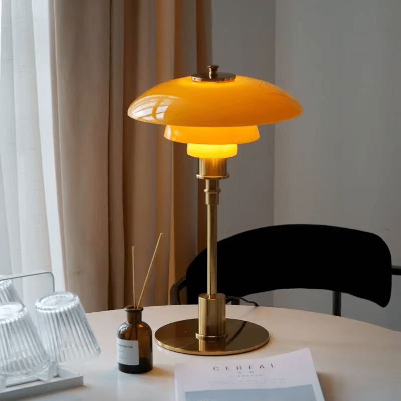 Moderne bordlampe – LED – Ø28×H47 cm – Minimalistisk design & stemningslys Table Lamps Danmarkmode