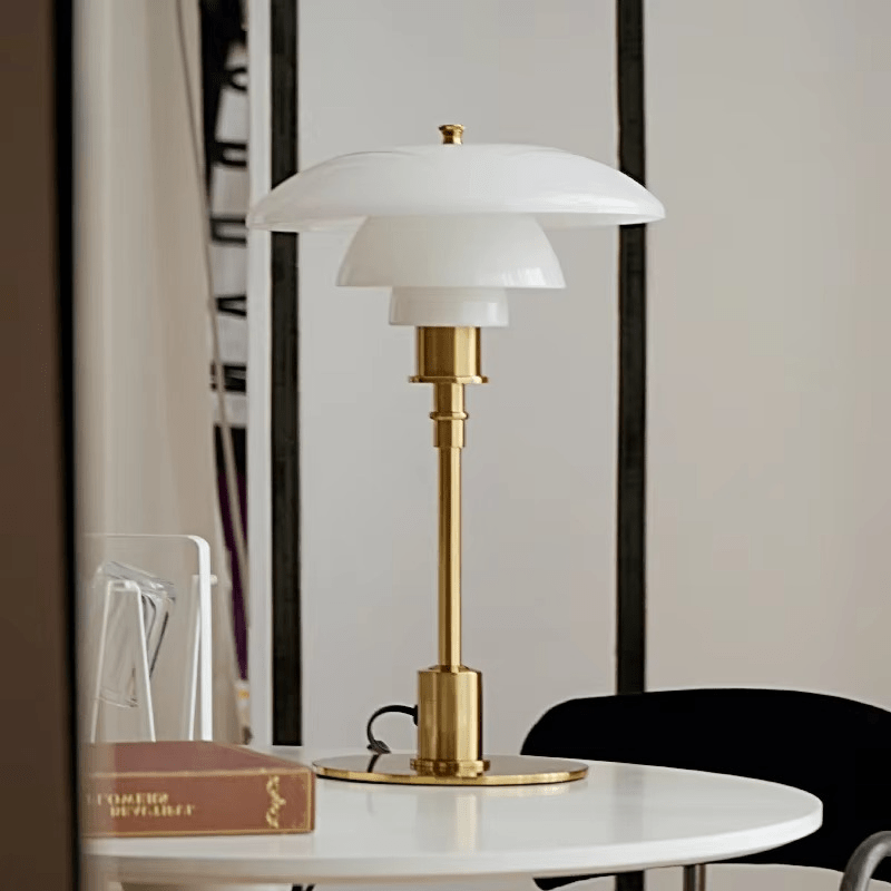 Moderne bordlampe – LED – Ø28×H47 cm – Minimalistisk design & stemningslys Table Lamps Danmarkmode