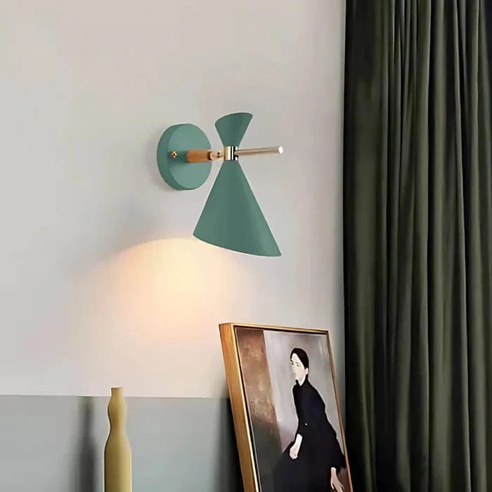 Moderne Hornskærm Væglampe - Skandinavisk - Boligindretning - Natlampe Wall Light Fixtures Danmarkmode.dk