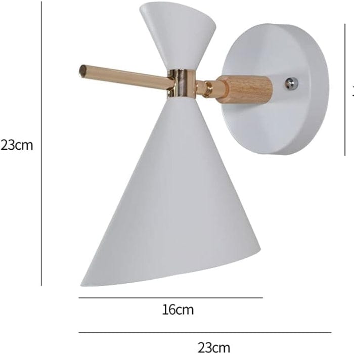Moderne Hornskærm Væglampe - Skandinavisk - Boligindretning - Natlampe Wall Light Fixtures Danmarkmode.dk