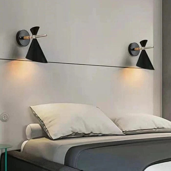 Moderne Hornskærm Væglampe - Skandinavisk - Boligindretning - Natlampe Wall Light Fixtures Danmarkmode.dk