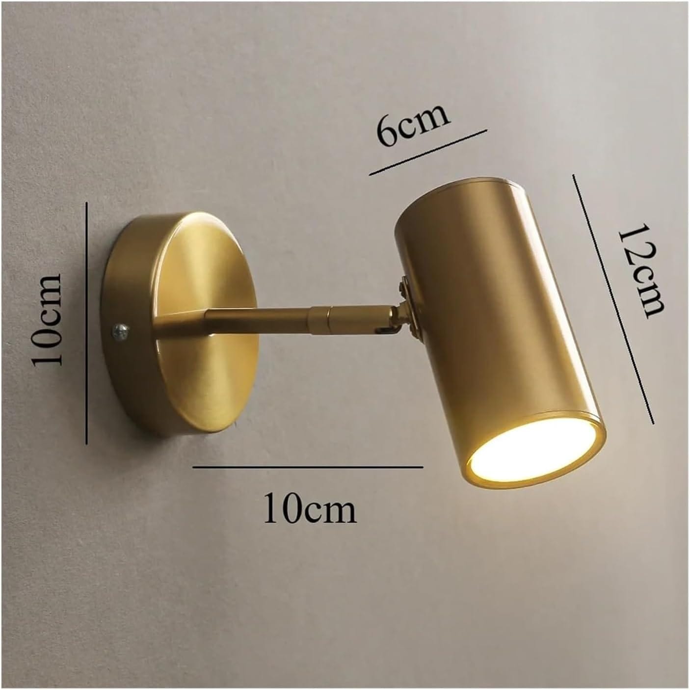 Moderne Justerbar LED Spotlys - Væglampe - Metal - Matte Wall Light Fixtures Danmarkmode.dk