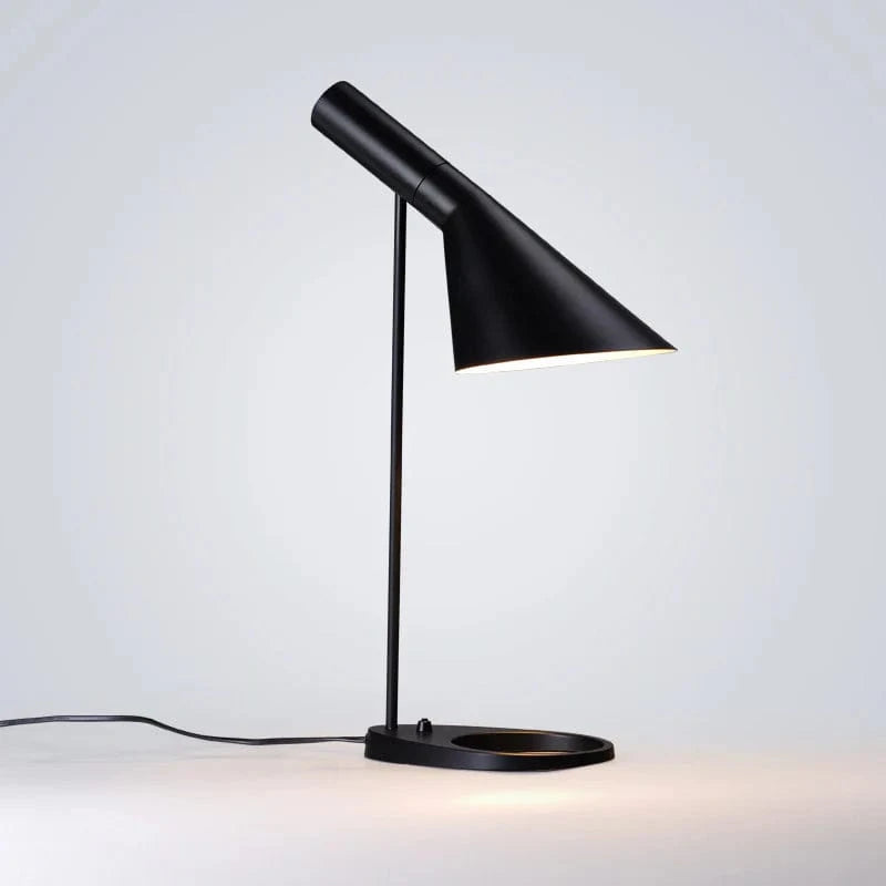 Moderne Kegle Skrivebordslampe - Matte - E27 Pære - Jern Table Lamp Danmarkmode.dk
