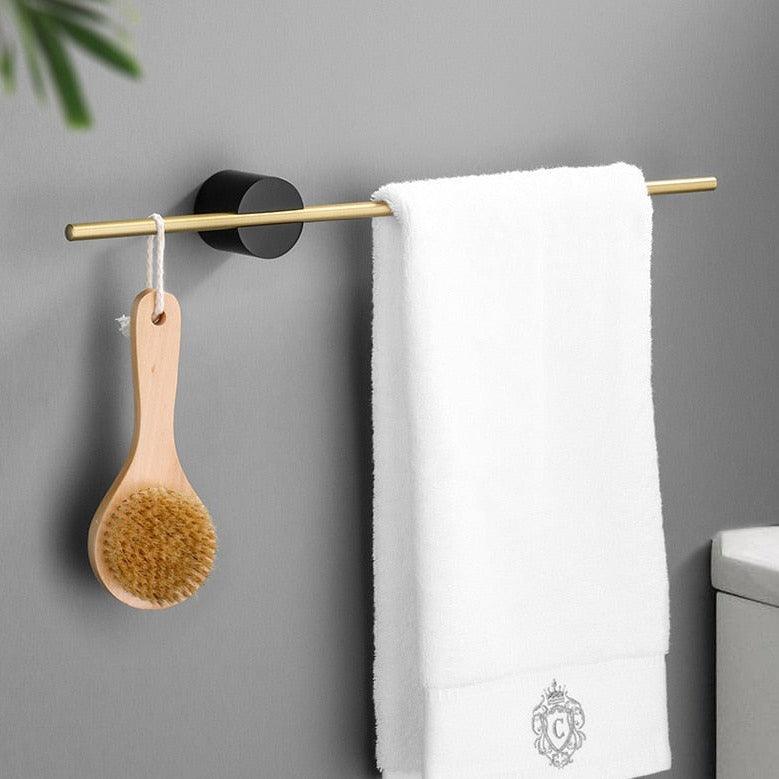 Moderne Metal Håndklædeholder – Vægmonteret – Minimalistisk Design & Rustfri Kvalitet Towel Holders Danmarkmode