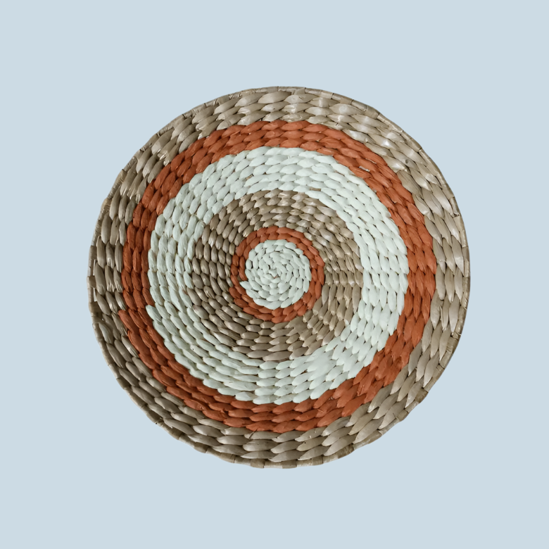 Moroccan Stil Strå Vægplader - Etnisk - Hængende - Boligindretning Decorative Plates Danmarkmode.dk