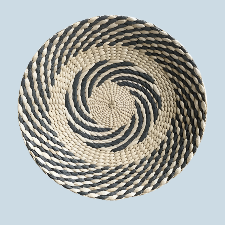Moroccan Stil Strå Vægplader - Etnisk - Hængende - Boligindretning Decorative Plates Danmarkmode.dk