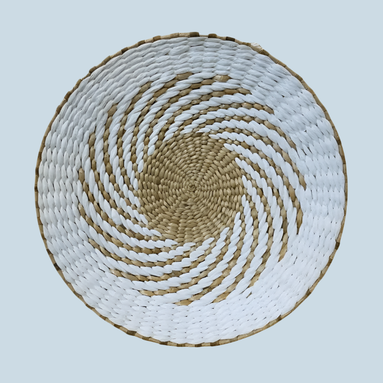 Moroccan Stil Strå Vægplader - Etnisk - Hængende - Boligindretning Decorative Plates Danmarkmode.dk