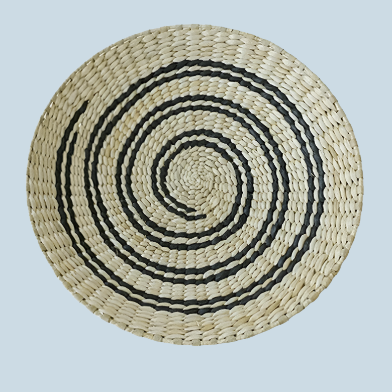 Moroccan Stil Strå Vægplader - Etnisk - Hængende - Boligindretning Decorative Plates Danmarkmode.dk