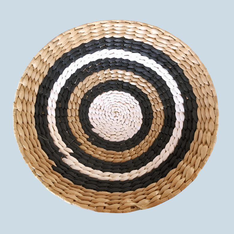 Moroccan Stil Strå Vægplader - Etnisk - Hængende - Boligindretning Decorative Plates Danmarkmode.dk