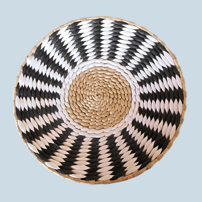 Moroccan Stil Strå Vægplader - Etnisk - Hængende - Boligindretning Decorative Plates Danmarkmode.dk