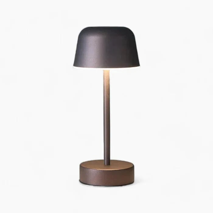 Mushroom LED Bordlampe - Trådløs - Dæmpbar - Bærbar - Dia 12cm Table Lamp Danmarkmode.dk