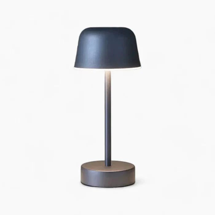 Mushroom LED Bordlampe - Trådløs - Dæmpbar - Bærbar - Dia 12cm Table Lamp Danmarkmode.dk