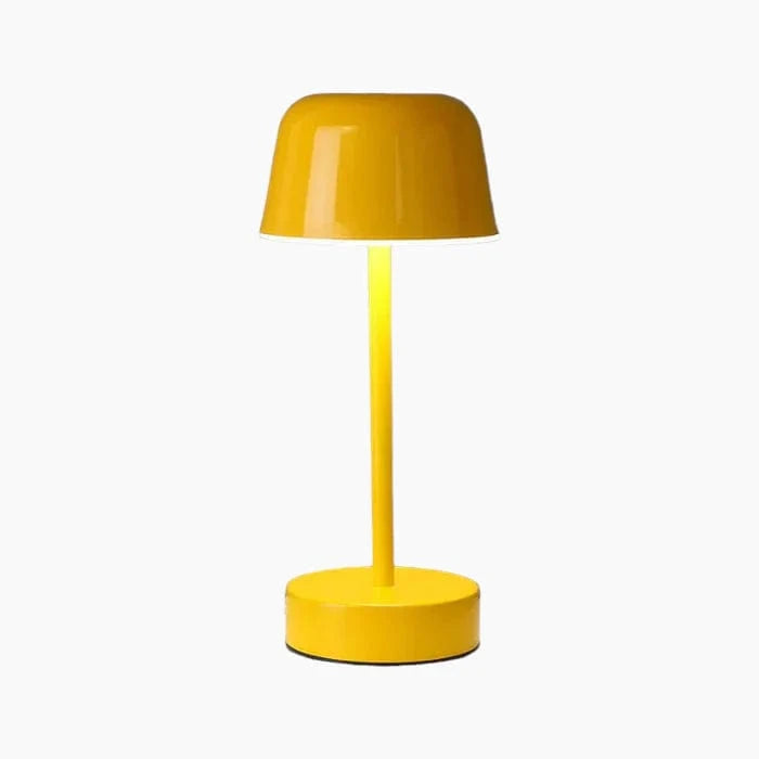 Mushroom LED Bordlampe - Trådløs - Dæmpbar - Bærbar - Dia 12cm Table Lamp Danmarkmode.dk