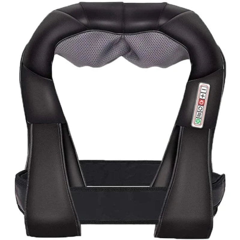 Opvarmet Shiatsu Skulder og Nakke Massageapparat - Bærbar - U-formet - Opladelige Batterier Electric Massagers Danmarkmode.dk