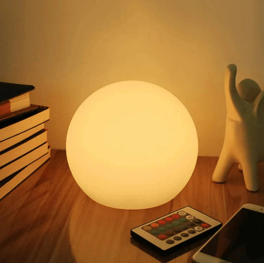 Orb Shape LED Bordlampe - Ledningsfri - Trådløs - Dæmpbar - Genopladelige Batterier table lamps Danmarkmode.dk